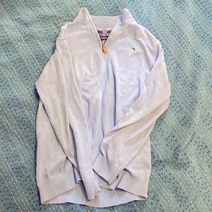 Vineyard cotton light blue pull over